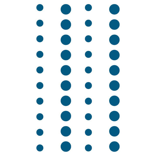 Design5 Enamel Dots - Dark blue sky
