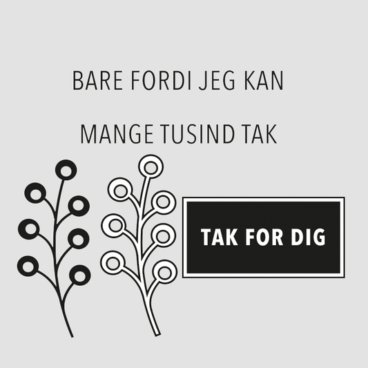 Design5 Tak for dig – Clear Stamp