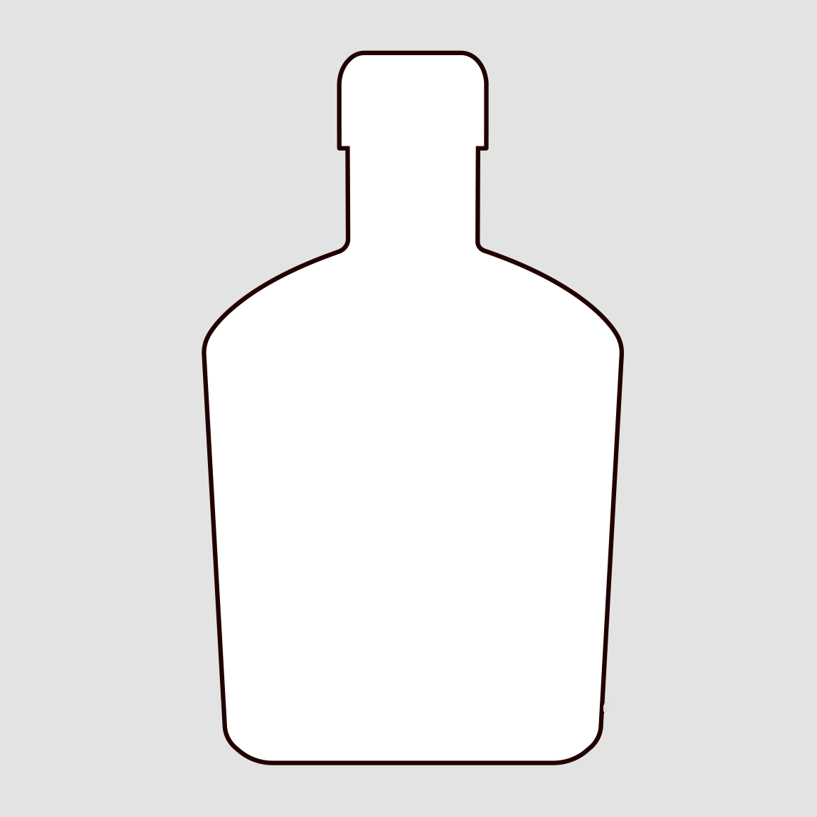 Design5 die stor flaske