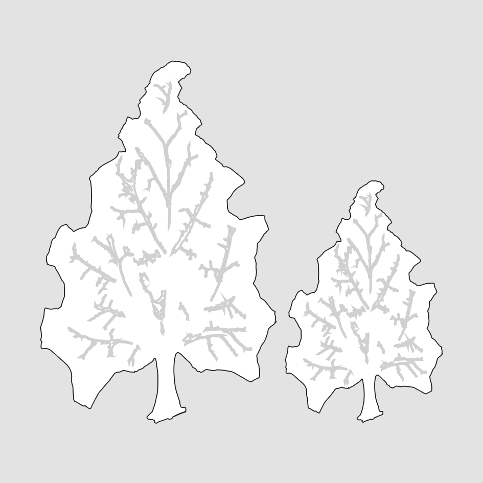 Design5 Die blade med mønster