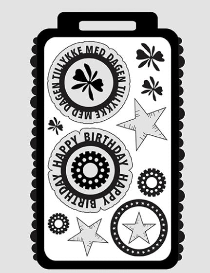 Design5 die kæmpetag - outline boblekant