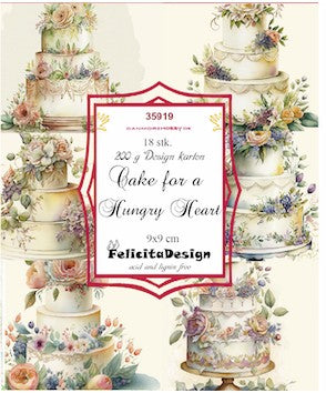 Topper FelicitaDesign Cake for a Hungry Heart