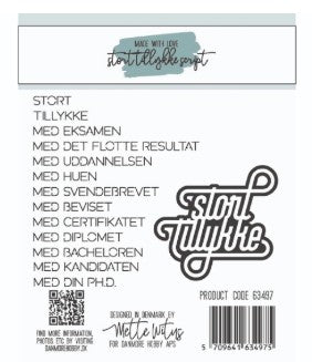 Dies Made With Love Stort tillykke