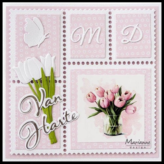 Marianne Design Dies "Layout - Stamp Square"