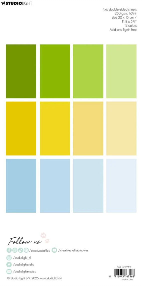 Studio Light Paper Pad "Spring has sprung"