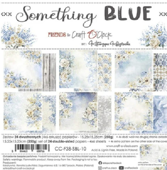 Craft O'Clock Paper Pack "Somthing blue"
