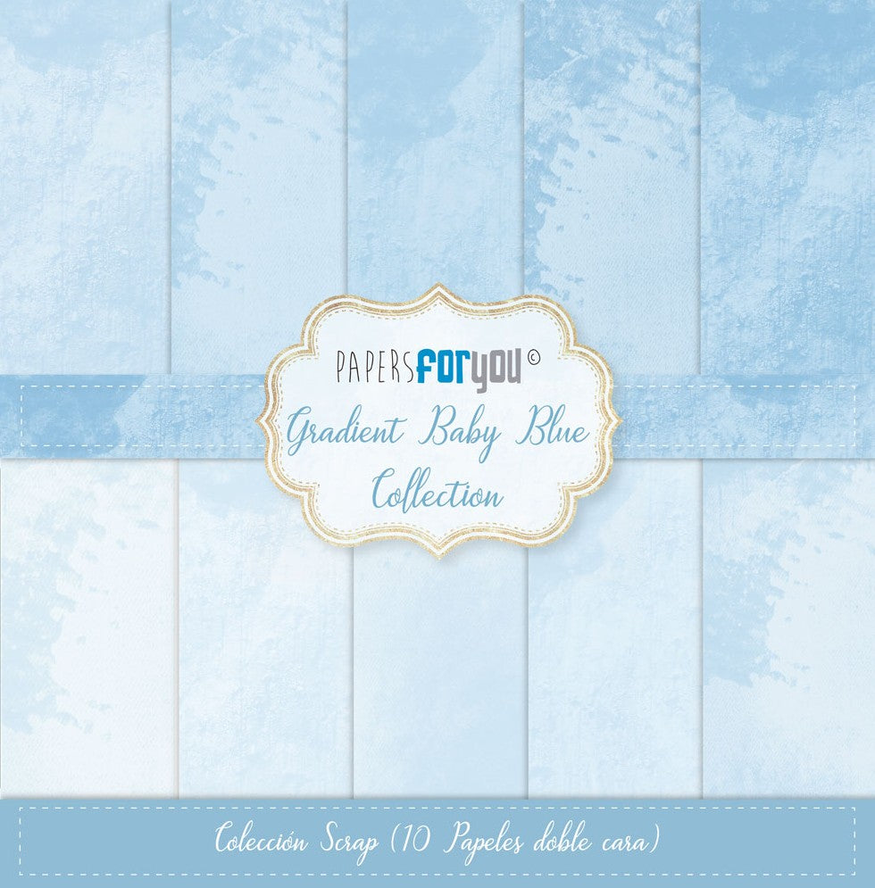 Scrapark 12' x 12' pakke Papers for you blue