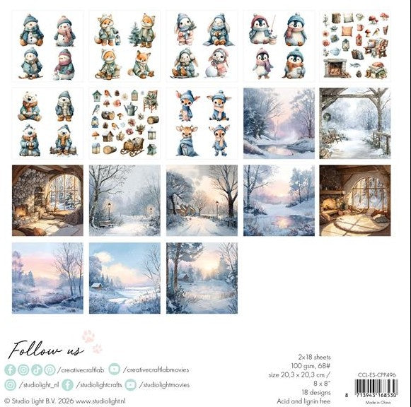 Studio Light Collage Paper Pad "By the lake"