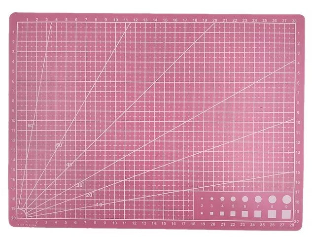 Skæreunderlag A3 Pink