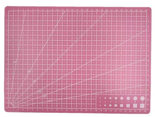 Skæreunderlag A3 Pink