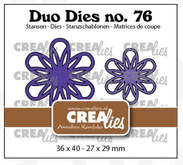 Duo Dies no. 76, Open Flowers 31
