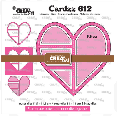 Cardzz stansen no. 612, Frame & Inlay Eliza