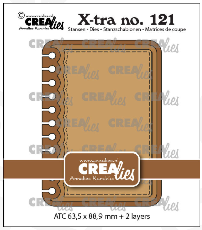 X-tra stansen no. 121, ATC notebook verticaal