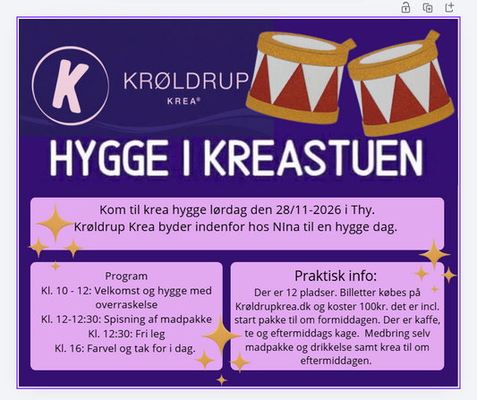 Hygge arrangement den 28/11-2026 i Thy