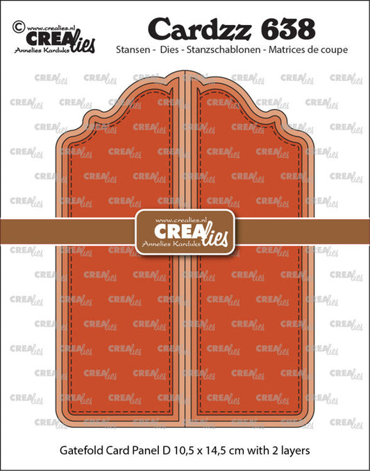 Cardzz dies no. 638, Gatefold card Panel D