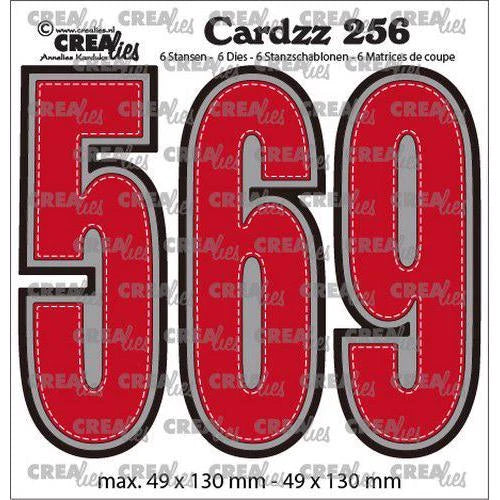 CREAlies Cardzz Die Set  Numbers 5 og 6 og 9